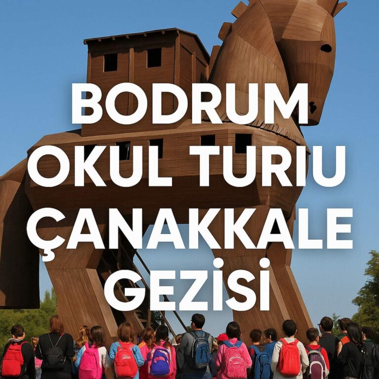 Bodrum Çıkışlı Çanakkale Okul Gezisi
