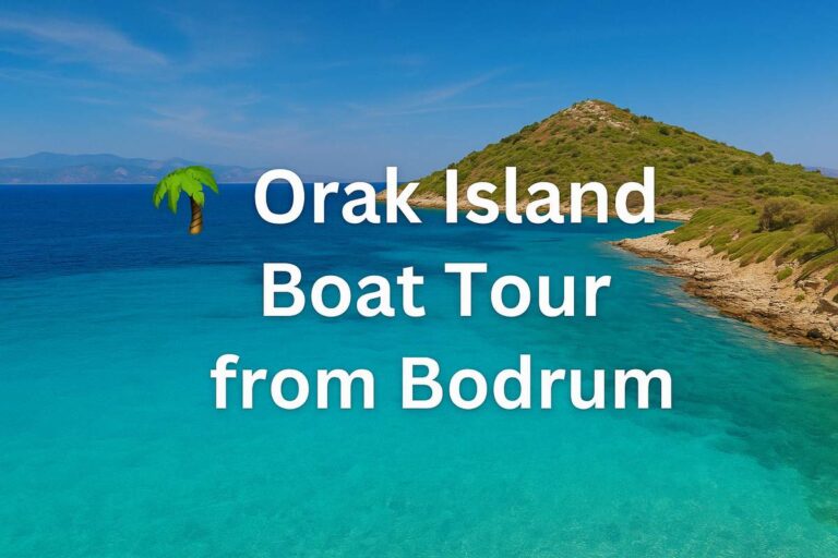 Orak Island Boat Tour from Bodrum