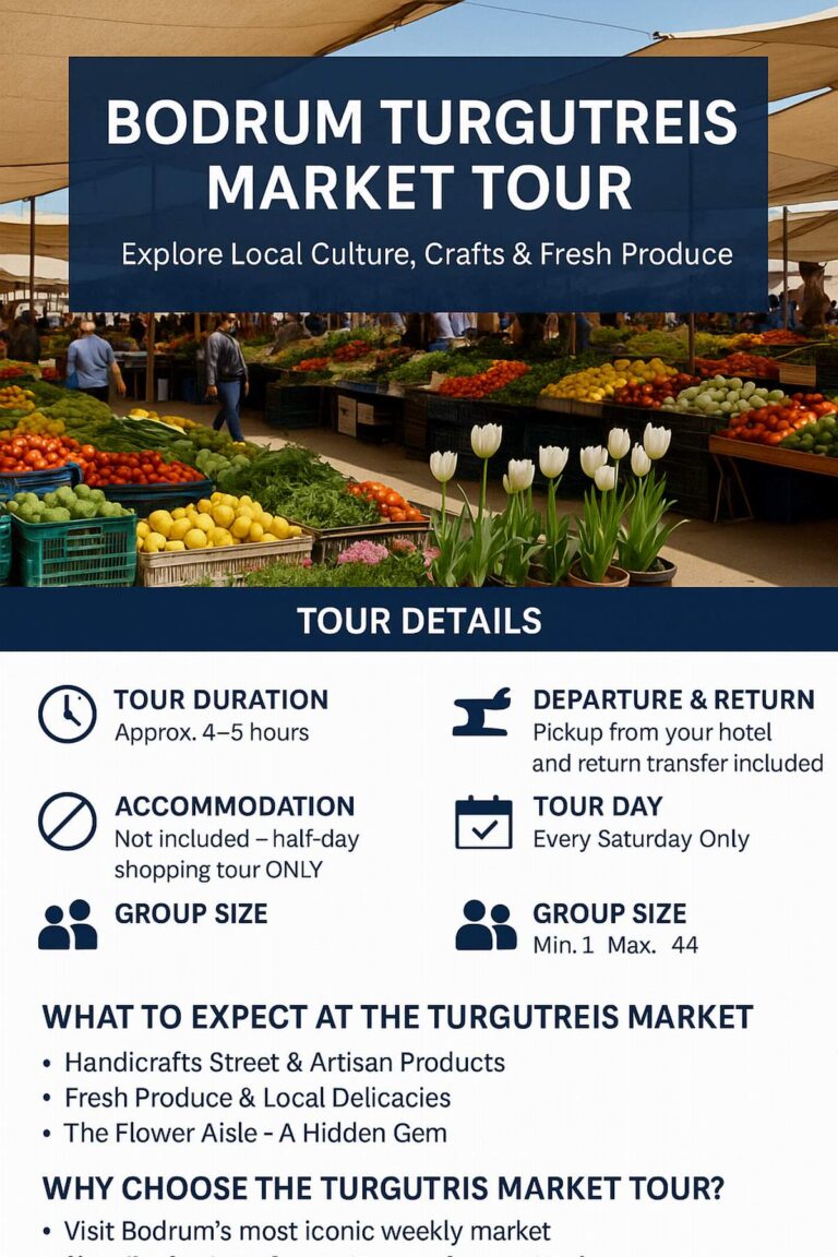 Bodrum Turgutreis Market Tour